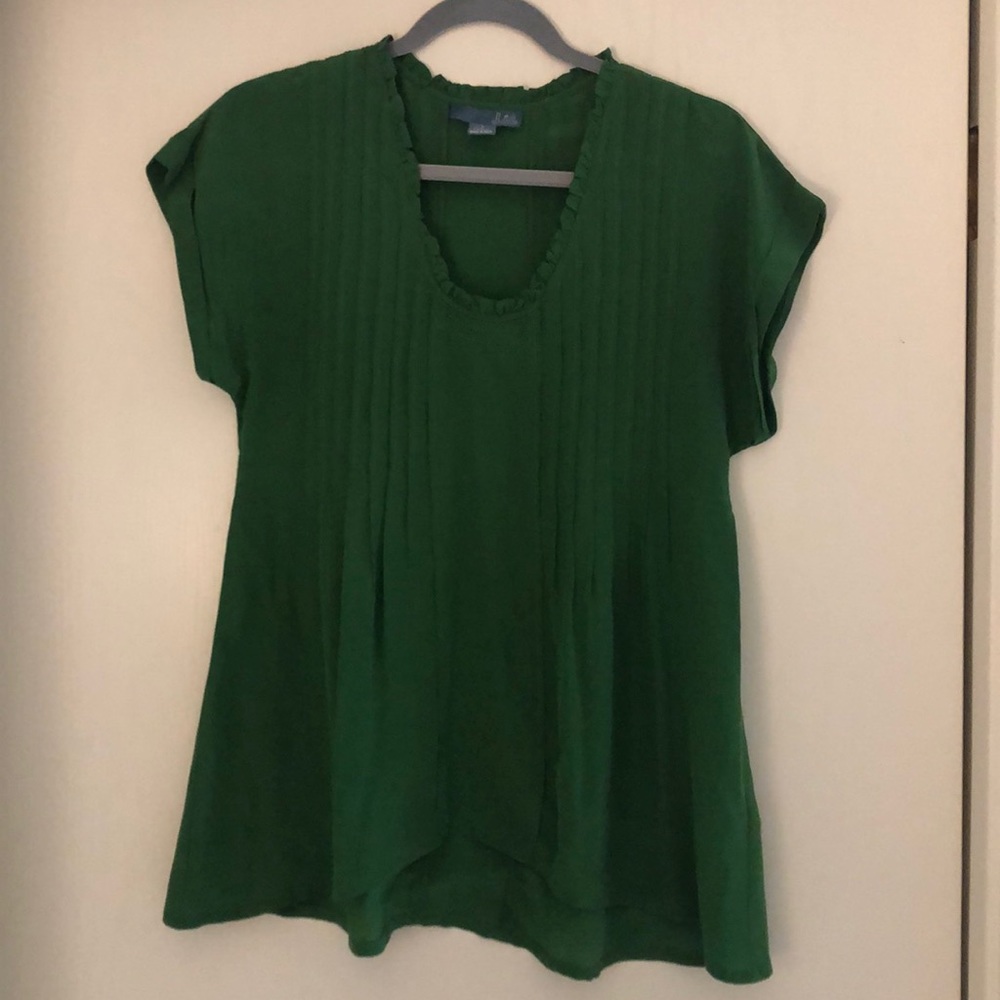 Dil for Anthropologie green shirt